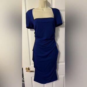 Mandalay Julian Joyce Stunning Blue Dress 8 or 12 NWT
